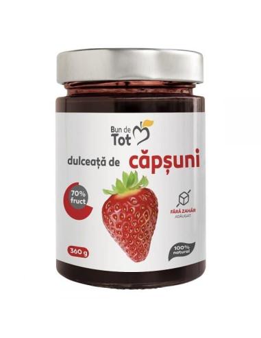 Dulceata de capsuni fara zahar