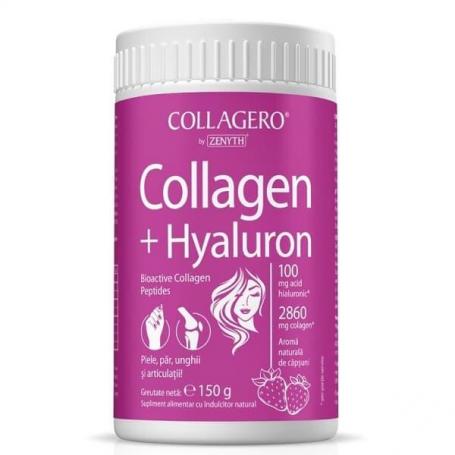 Collagen + Hyaluron (capsuni), 150g, Zenyth
