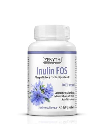 Inulin FOS pulbere, 120 g, Zenyth