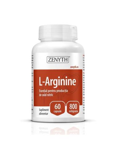 L-Arginine (Arginina), 60 capsule, Zenyth