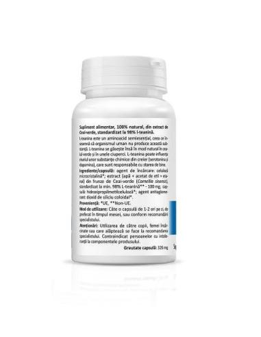 L-Theanine (100 mg), 30 capsule, Zenyth - Sam Distribution