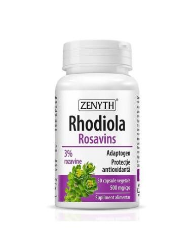 Rhodiola Rosavins 500mg, 30 capsule, Zenyth
