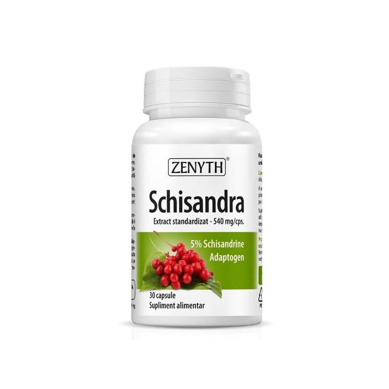 Schisandra 540mg, 30 capsule, Zenyth