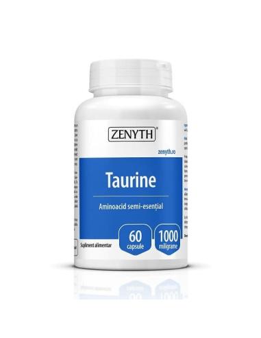 Taurine 1000 mg, 60 capsule, Zenyth
