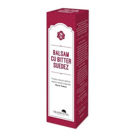 Balsam cu bitter suedez, 125 ml, Transvital