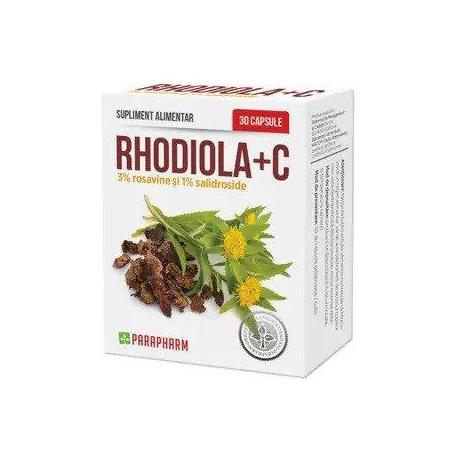 Rhodiola+C, 30 capsule - Parapharm