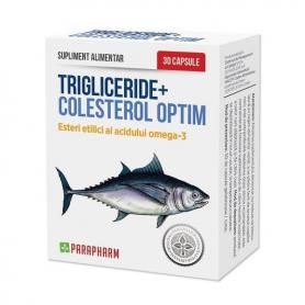 Trigliceride + Colesterol Optim, 30 capsule - Parapharm