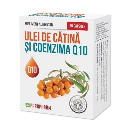 Ulei de Catina si Coenzima Q10, 30 capsule - Parapharm