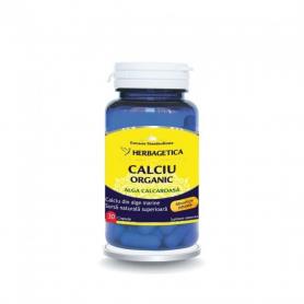 Calciu Organic, 30 capsule, Herbagetica