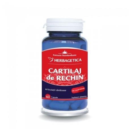 Cartilaj de Rechin, 60 capsule, Herbagetica
