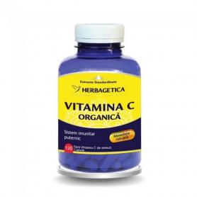 Vitamina C Organica, 120 capsule, Herbagetica