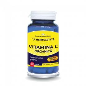 Vitamina C Organica, 30 capsule, Herbagetica