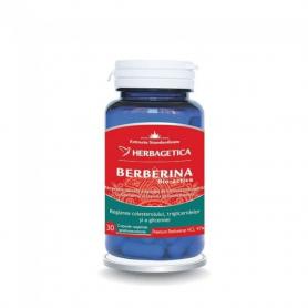 Berberina Bio-activa, 30 capsule, Herbagetica