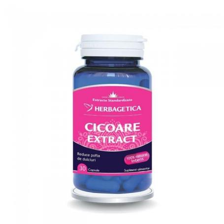 Herbagetica, Cicoare Extract, 30 capsule