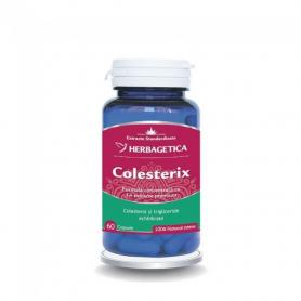 Herbagetica, Colesterix, 60 capsule