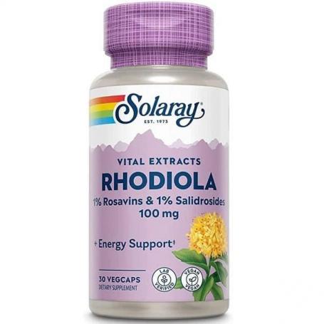 Super Rhodiola, 30 capsule, Secom Solaray