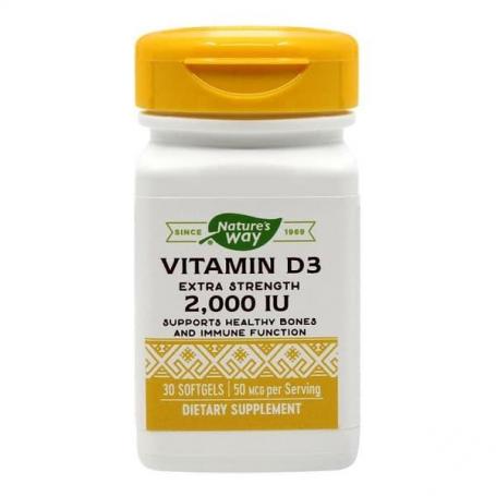 Vitamina D3 2000 UI, 30 capsule, Secom