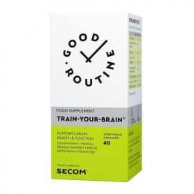 Train Your Brain, 60 capsule, Secom (Good Routine)