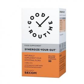 Synergize Your Gut, 30 capsule, Secom (Good Routine)