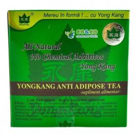 Ceai Verde Chinezesc Antiadipos, 30 plicuri, Yong Kang
