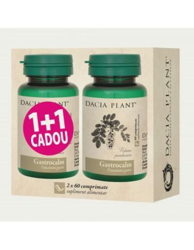 Gastrocalm, 60 + 60 comprimate (pansament gastric)