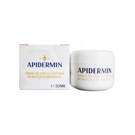 Crema de fata cu laptisor de matca si vitamina A Apidermin mic, 30 ml, Complex Apicol