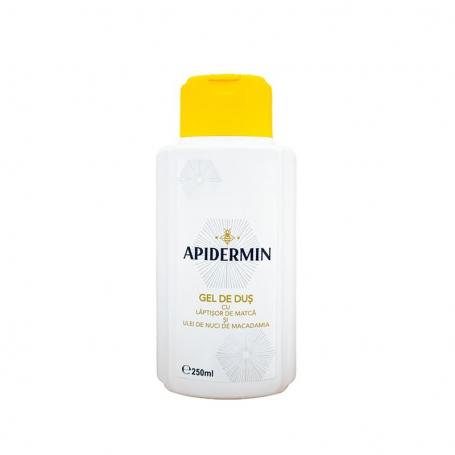 Apidermin, gel de dus cu laptisor de matca, 250 ml, Complex Apicol