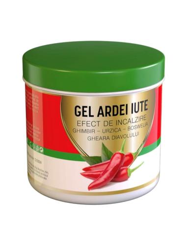 Gel cu efect de incalzire Ardei Iute, 275 ml, Praemium