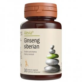 Ginseng siberian, 30 comprimate, Alevia