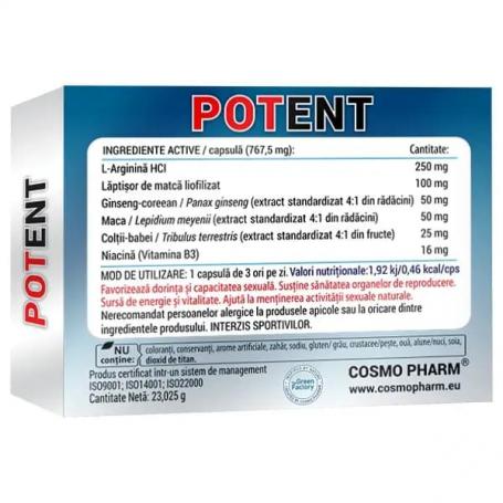 Potent, 30 capsule, Cosmopharm - SAM Distribution