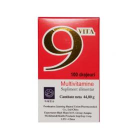9 Vita Multivitamine 100 drajeuri 2