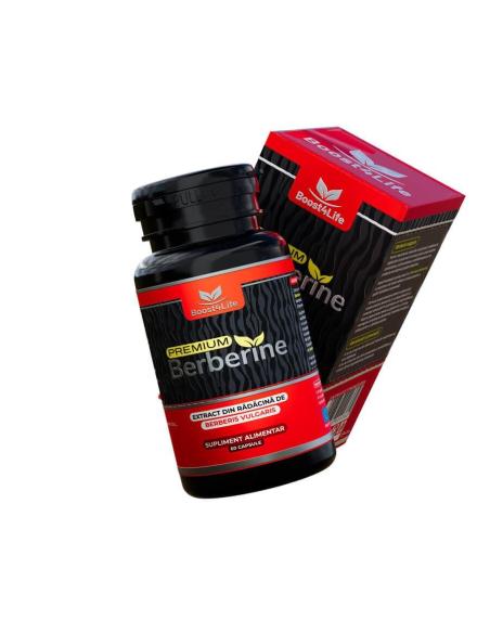 Berberine Premium, 600 mg, 60 capsule vegane