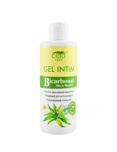 Gel intim cu bicarbonat, Aloe si Musetel, 200 ml, Ceta Sibiu
