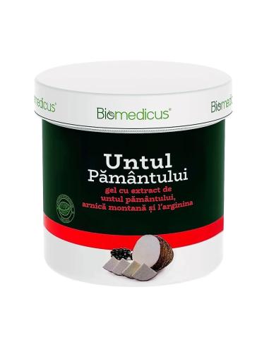 Biomedicus Untul pamantului gel de masaj cu arginina, 250 ml