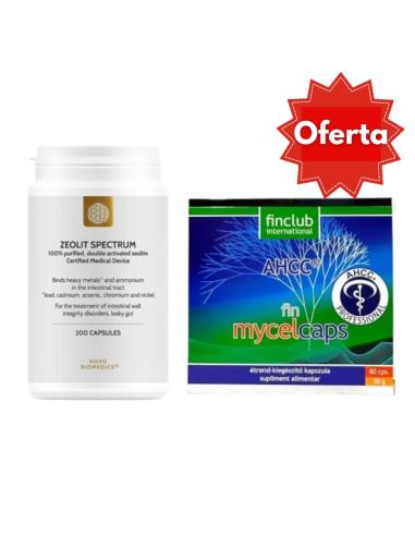 Zeolit Spectrum + AHCC MycelCaps