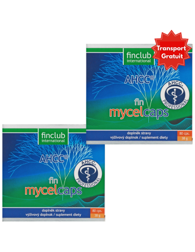 Fin Mycelcaps AHCC pachet 2 cutii