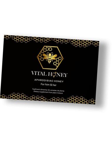 Vital Honey, Miere afrodisiaca pentru potenta, unisex, 12 Plicuri - Samdistribution
