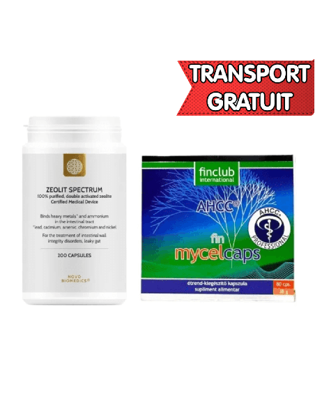Zeolit Spectrum + AHCC MycelCaps