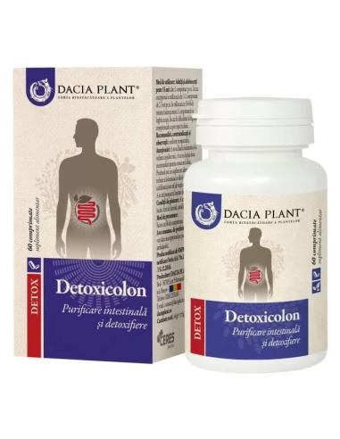 Detoxicolon, 60 comprimate, Dacia Plant