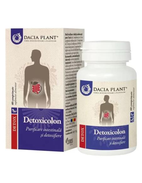 Detoxicolon, 60 comprimate, Dacia Plant