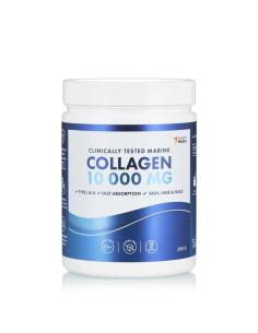 Pulbere de colagen hidrolizat tip 1 si 3 Marine Fish, 10000 mg, 300 g, Swedish Nutra