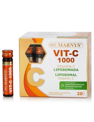 Vitamina C Lipozomala 1000Mg, Marnys - 20 fiole