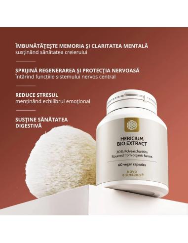 Ciuperca Hericium Bio Extract Novo Biomedics