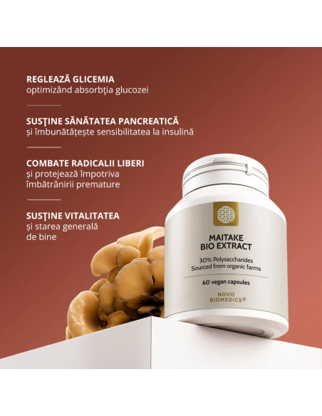 Ciuperca Maitake Bio Extract, 60 capsule | Sam