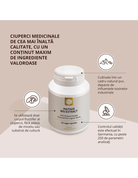 Ciuperca Maitake Bio Extract, 60 capsule | Sam