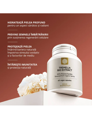 Ciuperca Tremella Bio Extract, 60 capsule | Sam