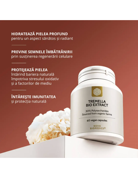 Ciuperca Tremella Bio Extract, 60 capsule | Sam