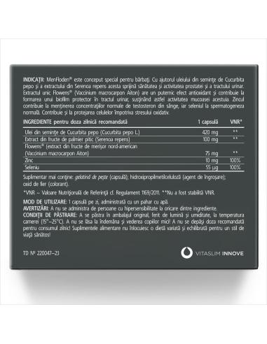 MenFloden, 20 capsule, Vitaslim