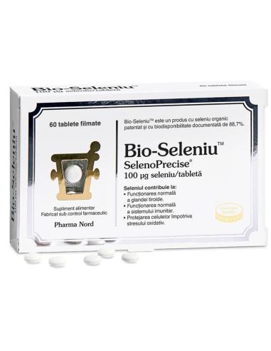 Bio Seleniu SelenoPrecise 100 mg, 60 tablete, Pharma Nord