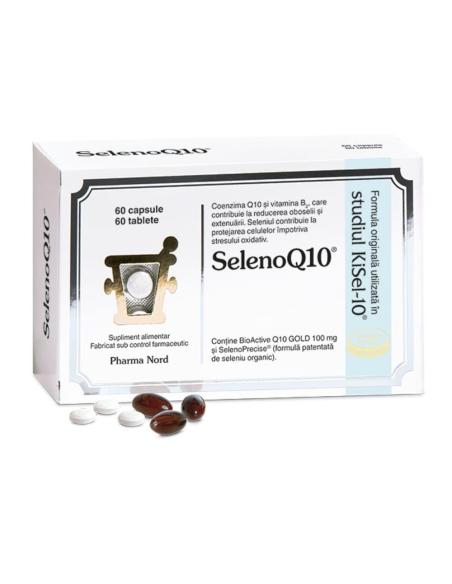 SelenoQ10, 60 capsule + 60 tablete, Pharma Nord